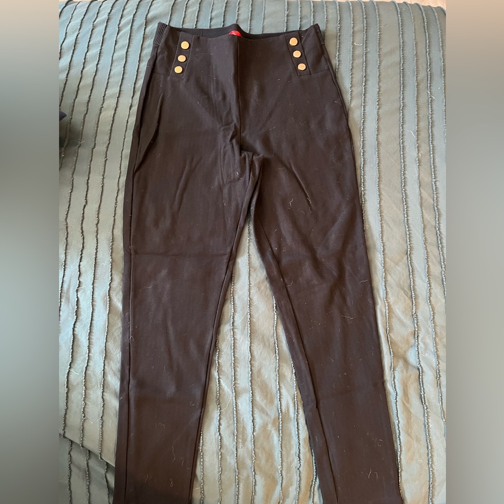 Stylish Black High-Waisted Pants